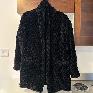 Aritzia Wilfred Free Grete/Plush Jacket Black Size S